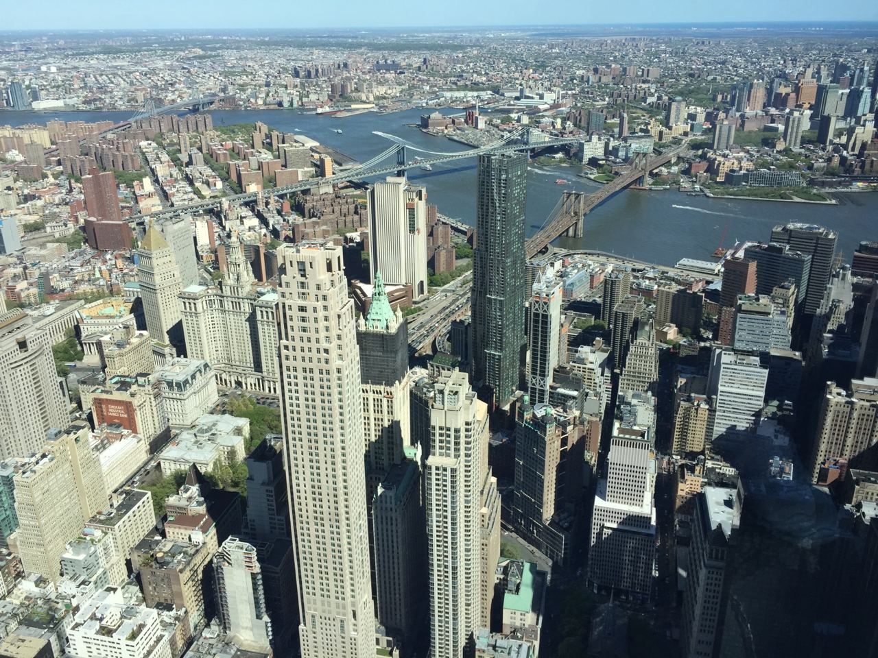 Смотровая площадка One World Observatory в Нью-Йорке
