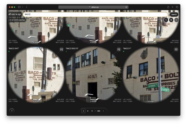 Забавный сервис, посвященный улицам Нью-Йорка All Text in NYC Забавный сервис, посвященный улицам Нью-Йорка All Text in NYC