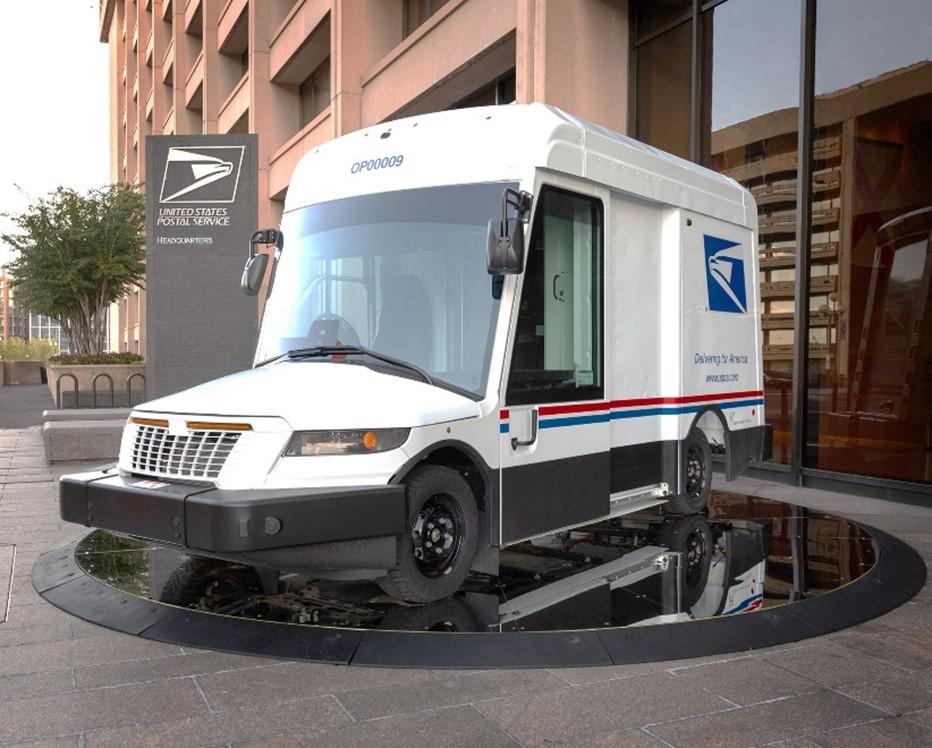 Новый грузовик-утка Почтовой службы США (USPS), источник usps.com