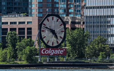 Столетние часы Colgate в Джерси-Сити