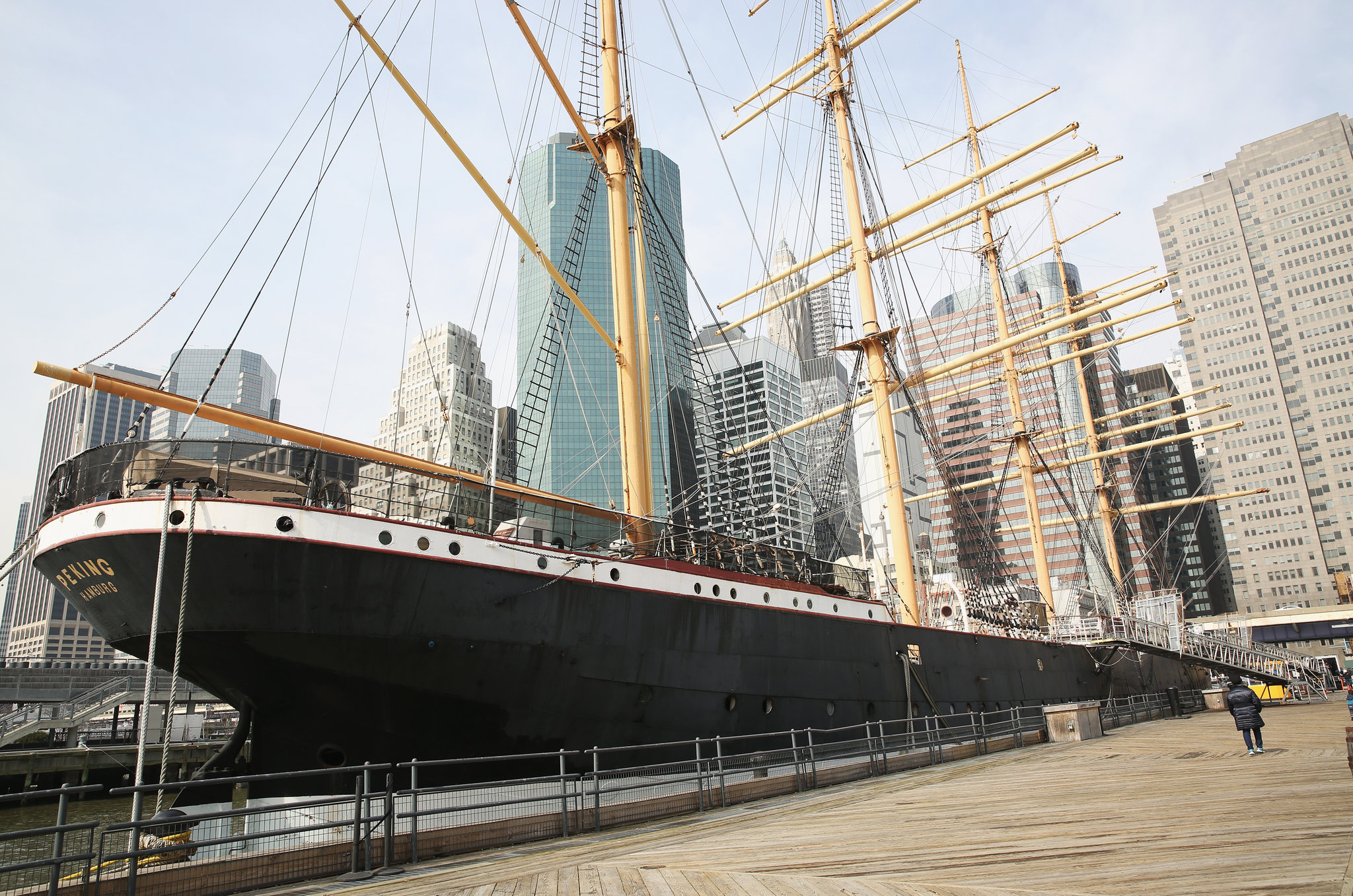 Музей Южного Причала (South Street Seaport Museum) в Нью-Йорке