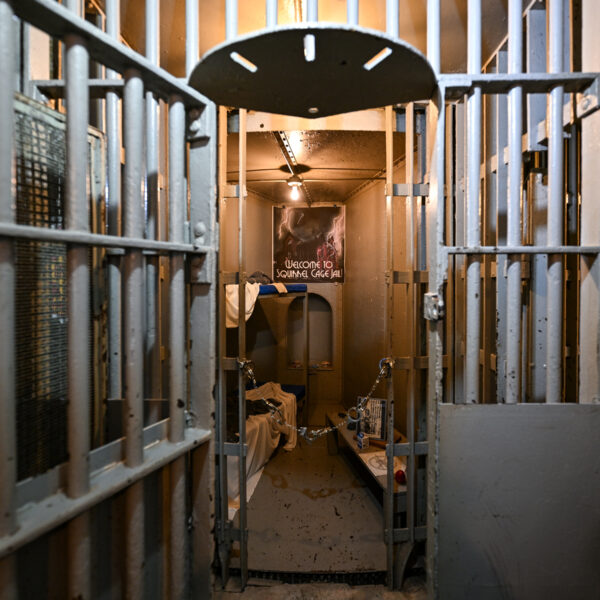 Тюрьма «Беличья клетка» (Squirrel Cage Jail) в штате Айова