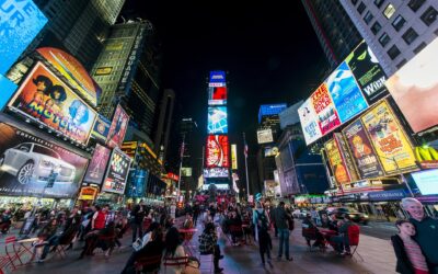 Таймс-сквер (Times Square) в Нью-Йорке