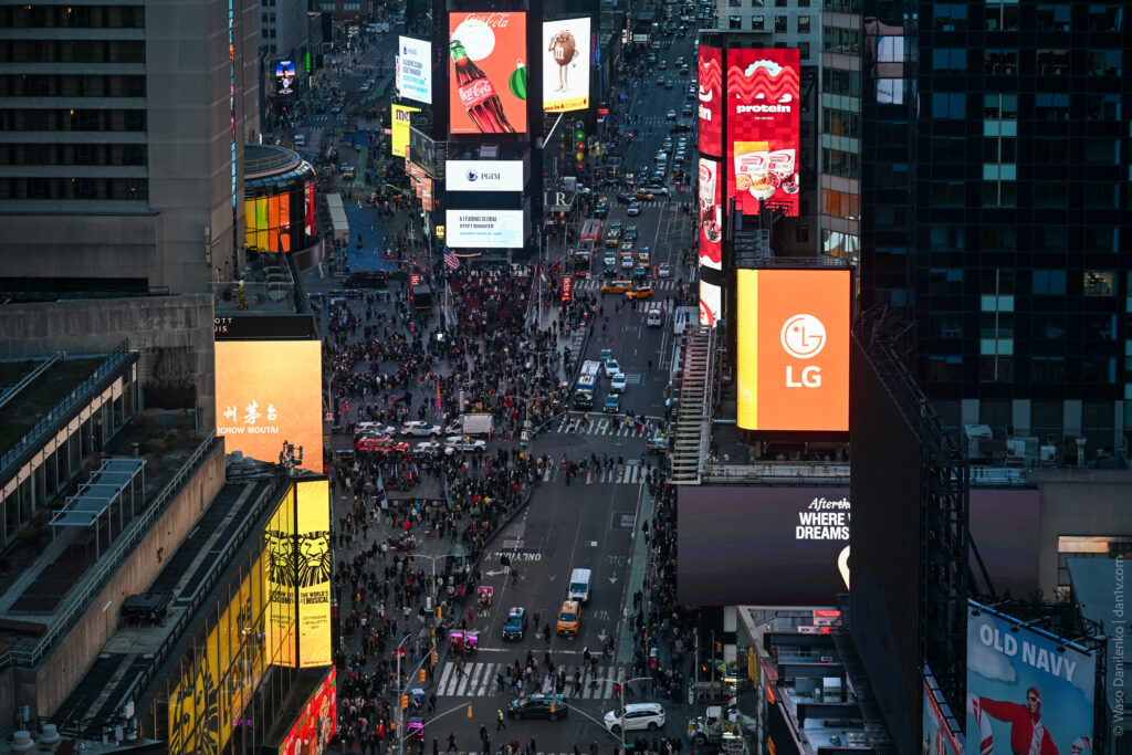Смотровая площадка Нью-Йорка One Times Square