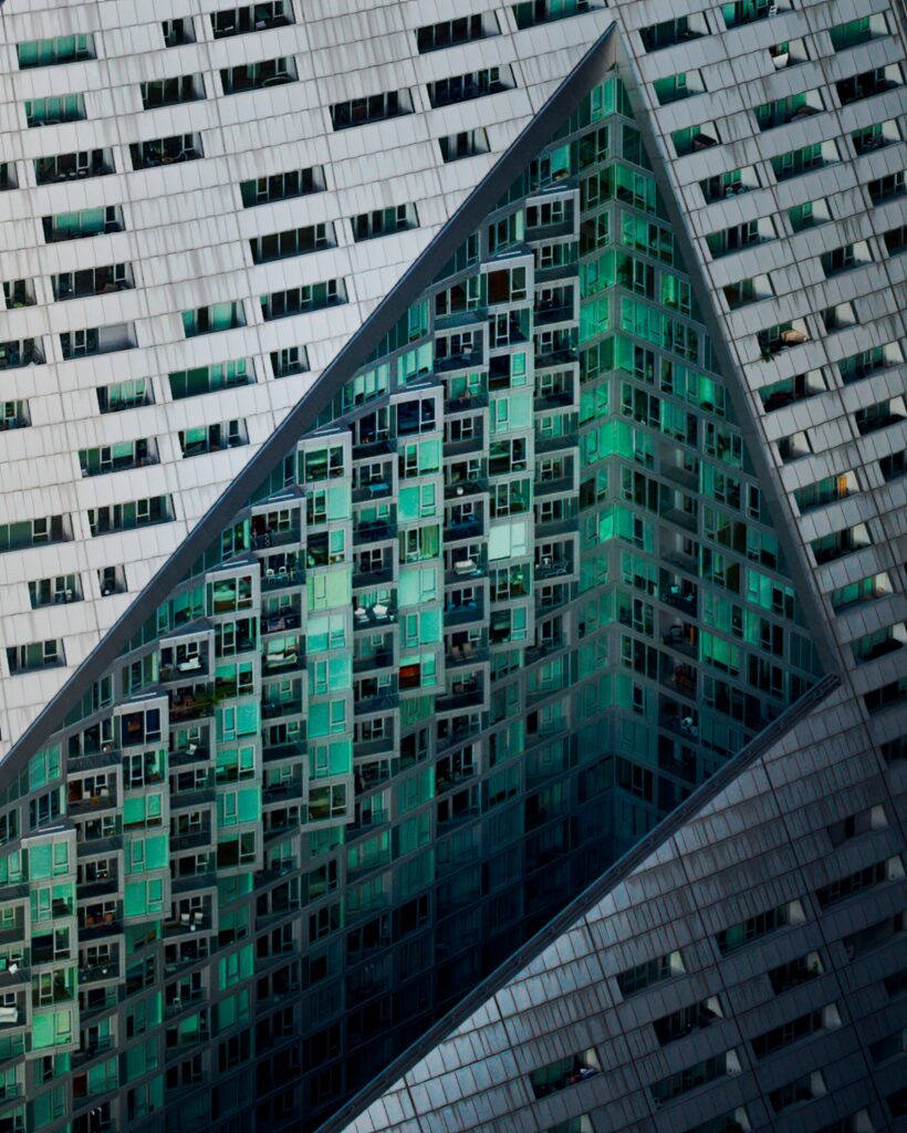 Фото: небоскреб-пирамида VIA 57 в Нью-Йорке