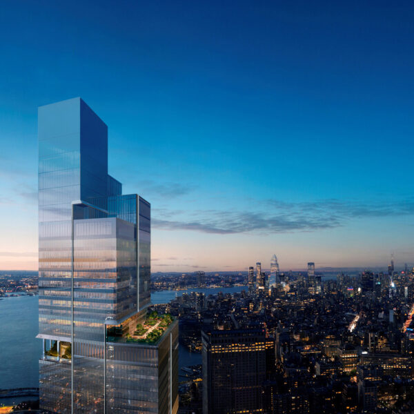 Рендеры Всемирного торгового центра (WTC 2) в Нью-Йорке