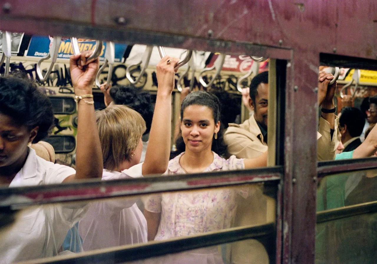 Фото: метро Нью-Йорка, 1980 год