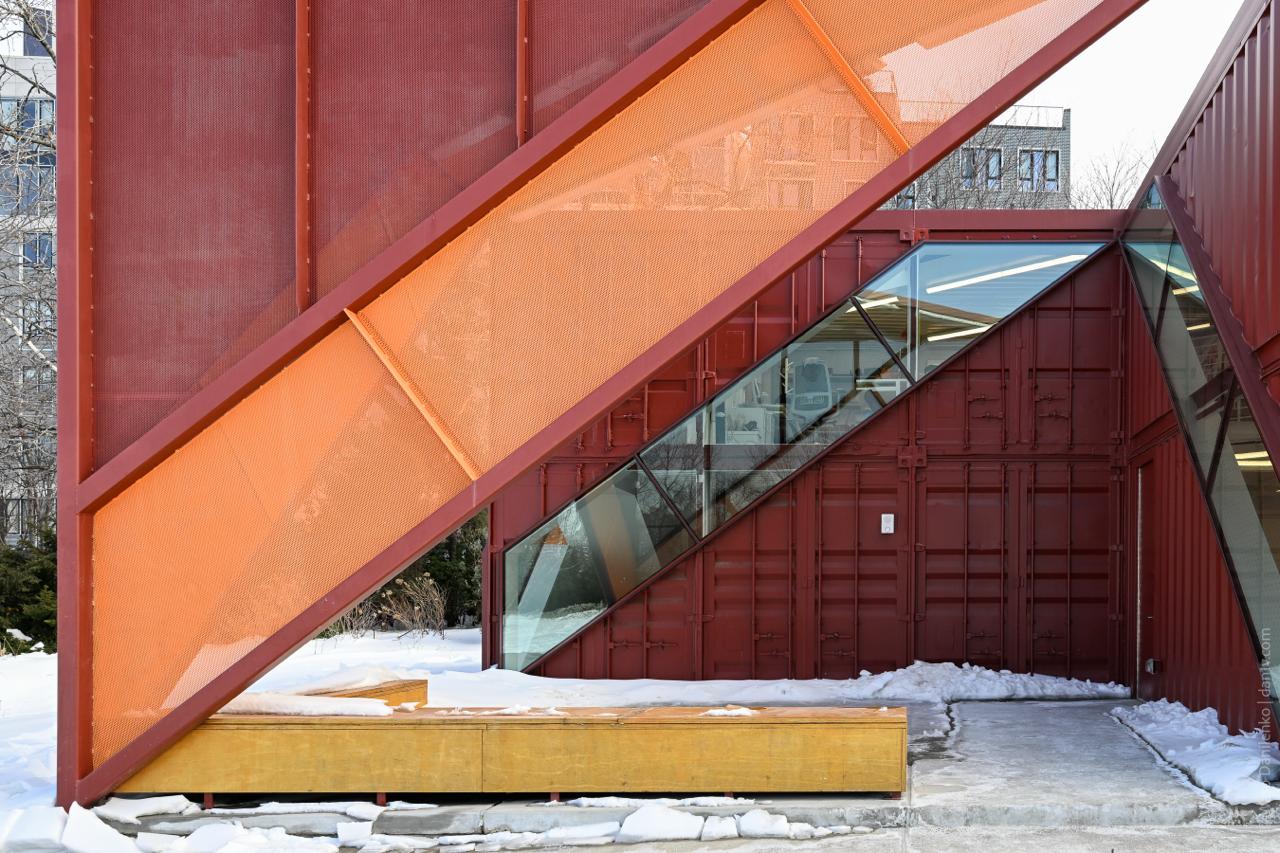 The Cubes — подарок Socrates Sculpture Park от Whitney Museum
