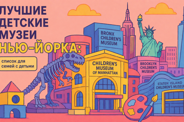 Лучшие детские музеи Нью-Йорка: список для семей с детьми