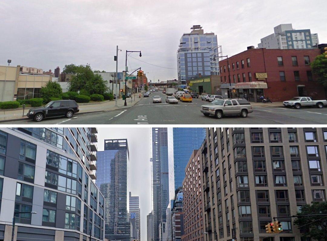 Фото: Лонг-Айленд сейчас и 13 лет назад