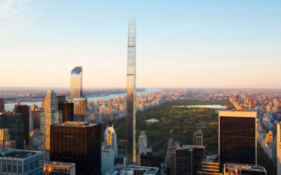 Самый узкий небоскреб в мире — 111 West 57th Street (Steinway Tower)