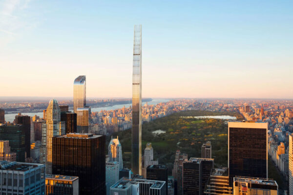 Самый узкий небоскреб в мире — 111 West 57th Street (Steinway Tower)
