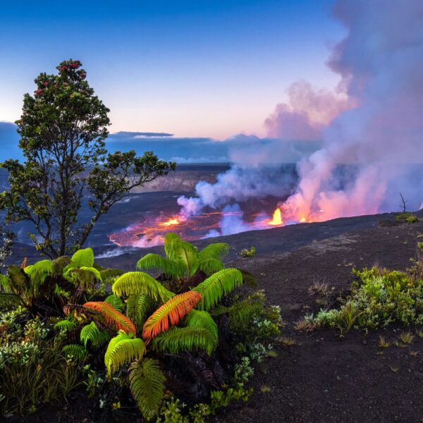 Гавайский вулканический национальный парк (Hawaiʻi Volcanoes National Park)