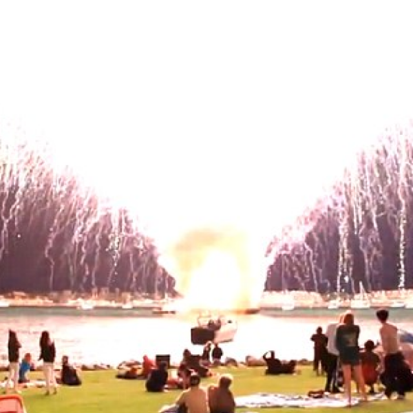 Big Bay Boom 2012: День независимости США в Сан-Диего, Калифорния