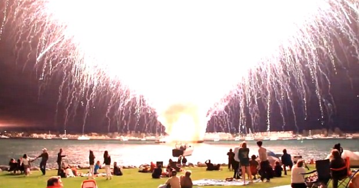 Big Bay Boom 2012: День независимости США в Сан-Диего, Калифорния