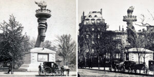 Рука Статуи Свободы в Madison Square Park
